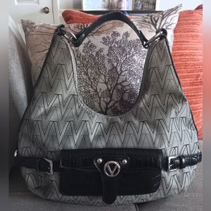 Mario Valentino Signature Hobo EUC